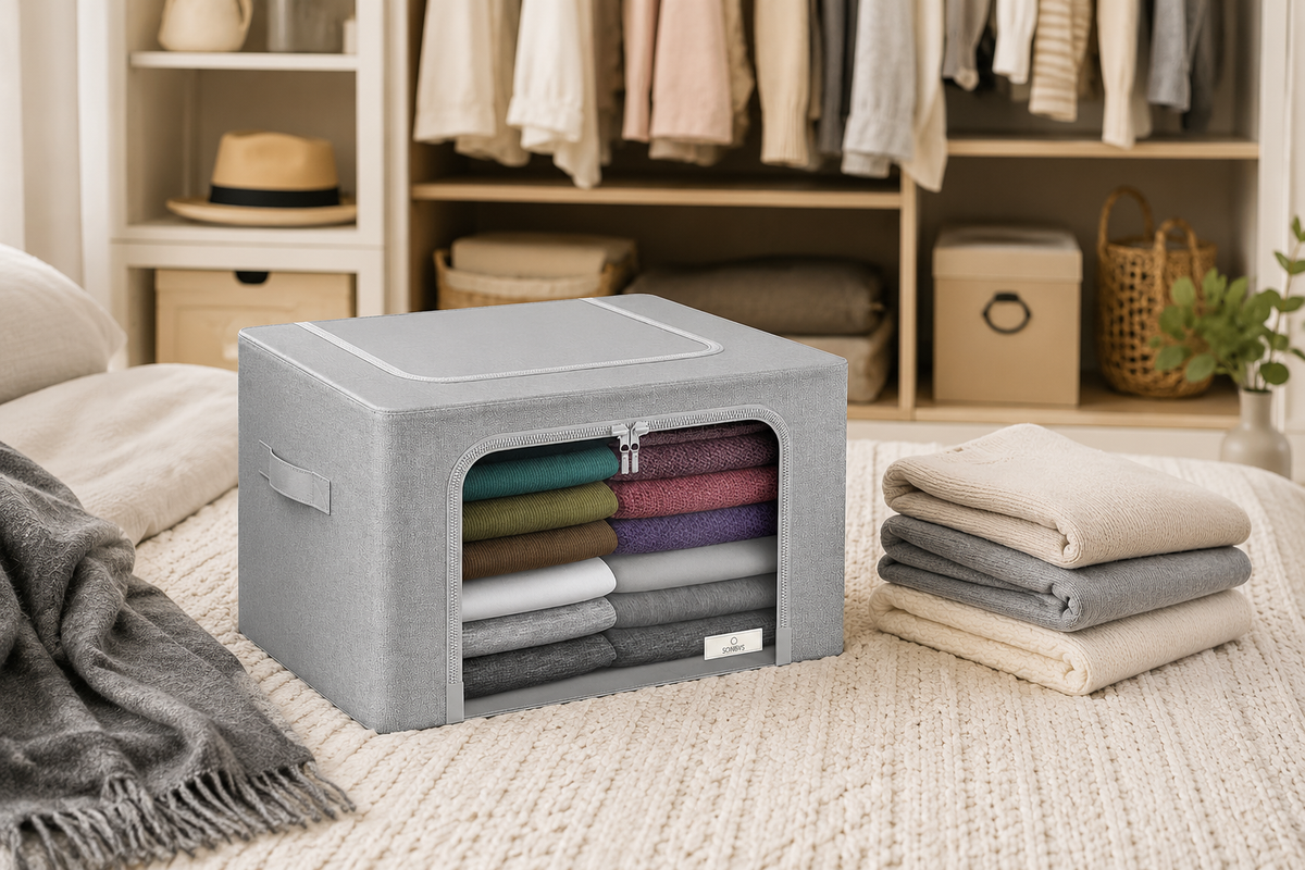 Jumbo Foldable Storage Bin