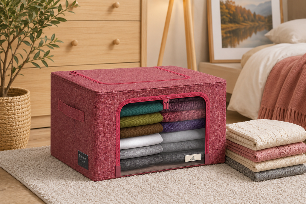 Jumbo Foldable Storage Bin