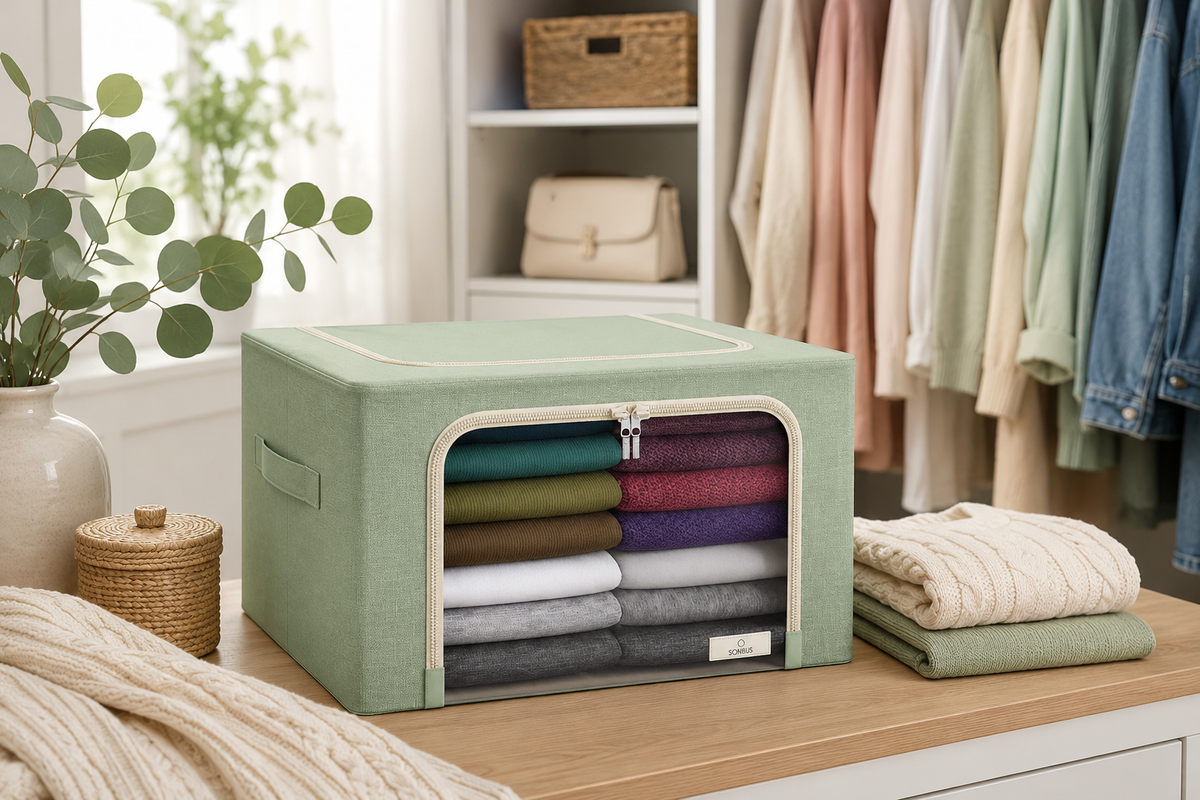 Jumbo Foldable Storage Bin