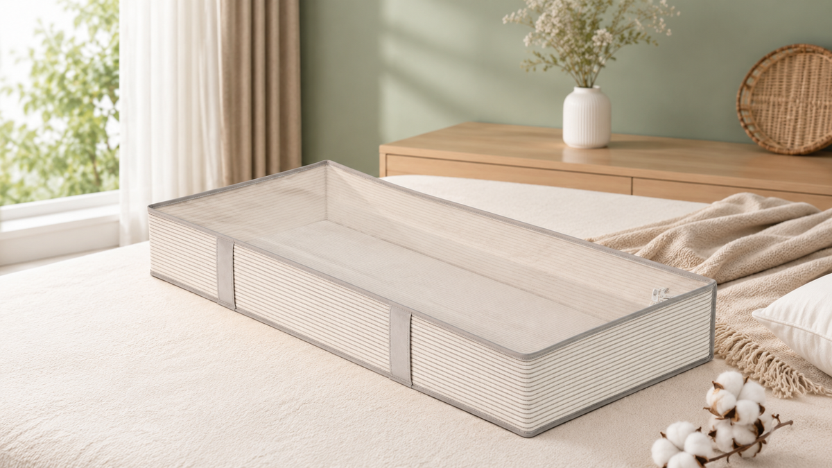 Under-Bed Zippered Storage Organizer